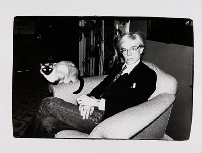 Warhol és macskája