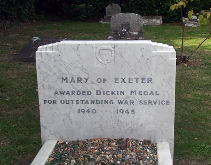 Mary of Exeter sírja