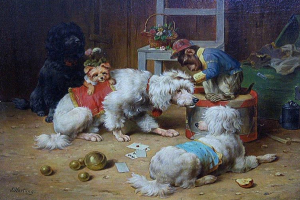 Carl Reichert, az állati zsánerfestő