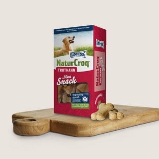 Happy Dog NaturCroq Truthahn Mini Snack