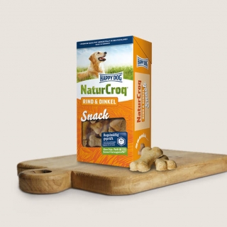 Happy Dog NaturCroq Rind&Dinkel Snack