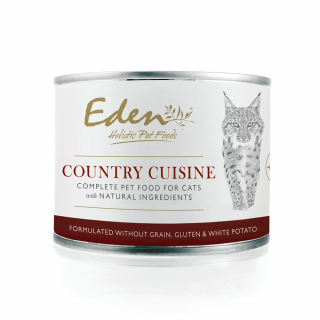 Eden Country Cuisine Kacsa-Vadhús Konzerv Macskák Számára