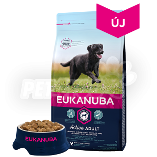 Eukanuba - Nagy termetű felnőtt kutyáknak - csirkehúsos