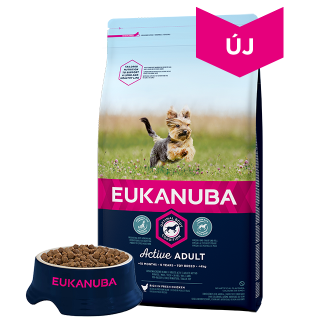 Eukanuba - Törpe termetű felnőtt kutyáknak - csirkehúsos
