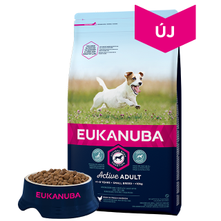 Eukanuba - Kis termetű felnőtt kutyáknak - csirkehúsos