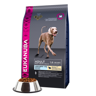 Eukanuba - Nagy termetű felnőtt kutyáknak - bárányhúsos, rizzsel