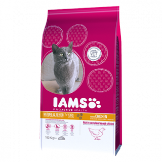 IAMS® Proactive Health Mature & Senior, sült csirkében gazdag táp 