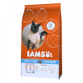 IAMS® Proactive Health Adult tengeri hallal és csirkével készült táp 