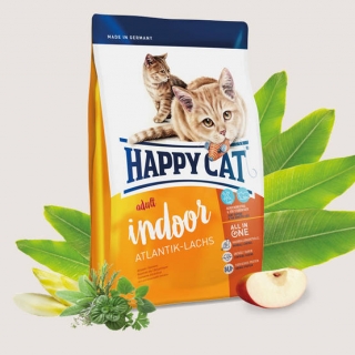 Happy Cat Supreme Indoor Atlantik-Lachs 