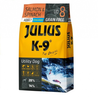 JULIUSK-9 UTILITY DOG Lazac és spenót