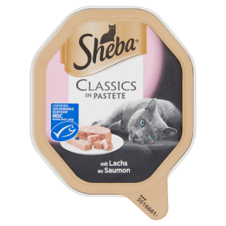 Sheba teljes értékű eledel lazaccal