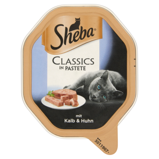 Sheba Classics borjú és csirke teljes értékű állateledel 